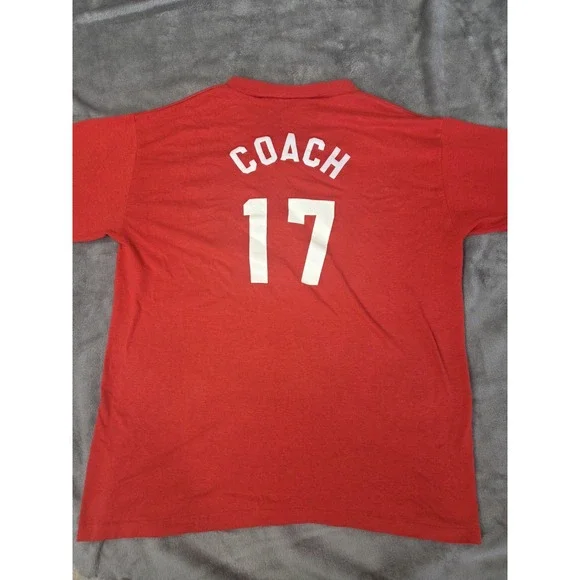 Vintage Russell Athletic Baseball Coach T Shirt Fairview Methodist Large USA - Picture 6 of 12